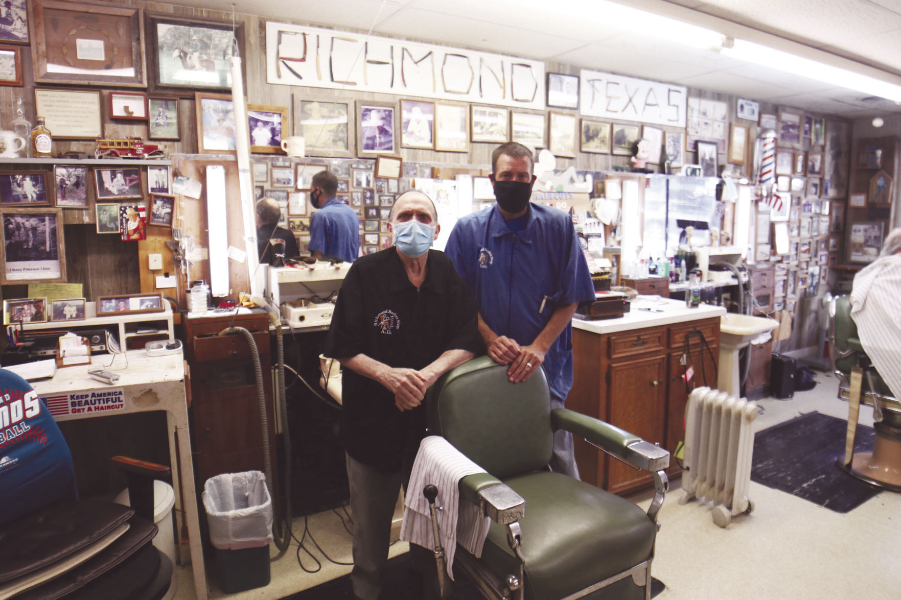6 decades behind the chair
